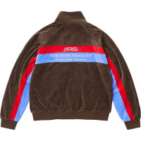 Supreme x Martine rose FW24 WEEK4 Velour Track Jacket logo