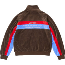 Supreme x Martine rose FW24 WEEK4 Velour Track Jacket logo