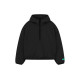 Fear of God Essentials SS24 drop2 Nylon Filled Halfzip Hoodie Jet Black