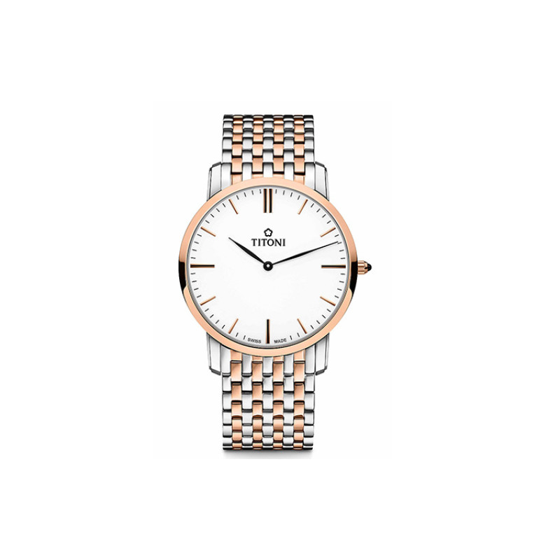 TITONI 38mm TQ-52918-SRG-583