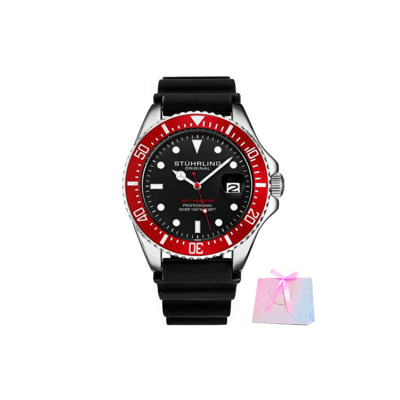 STUHRLING 42mm 3950R red