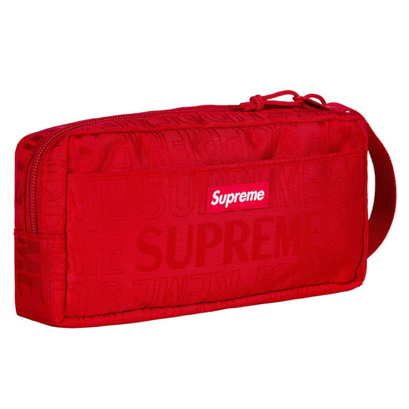 Supreme SS19 Organizer Pouch Red