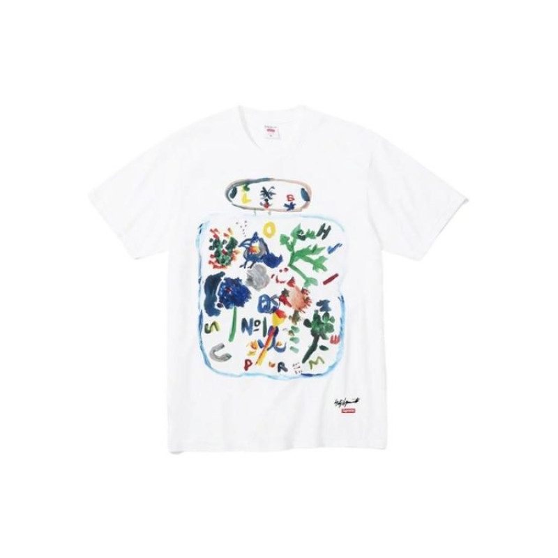 Supreme x yohji yamamoto FW22 Week 4 Paint tee T