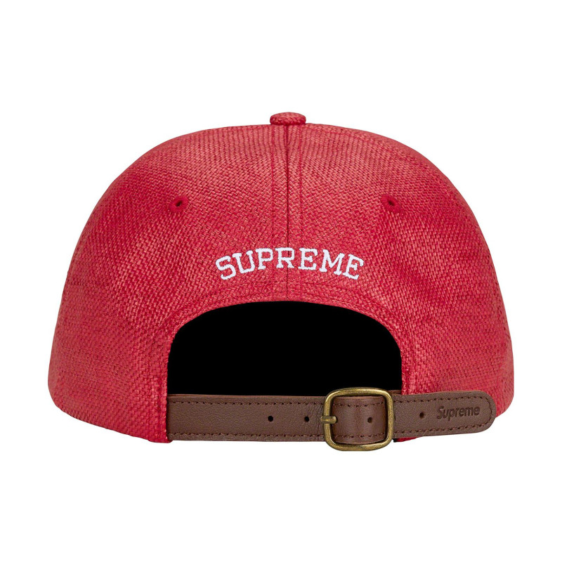 Supreme Week 9 Raffia S Logo 6-Panel