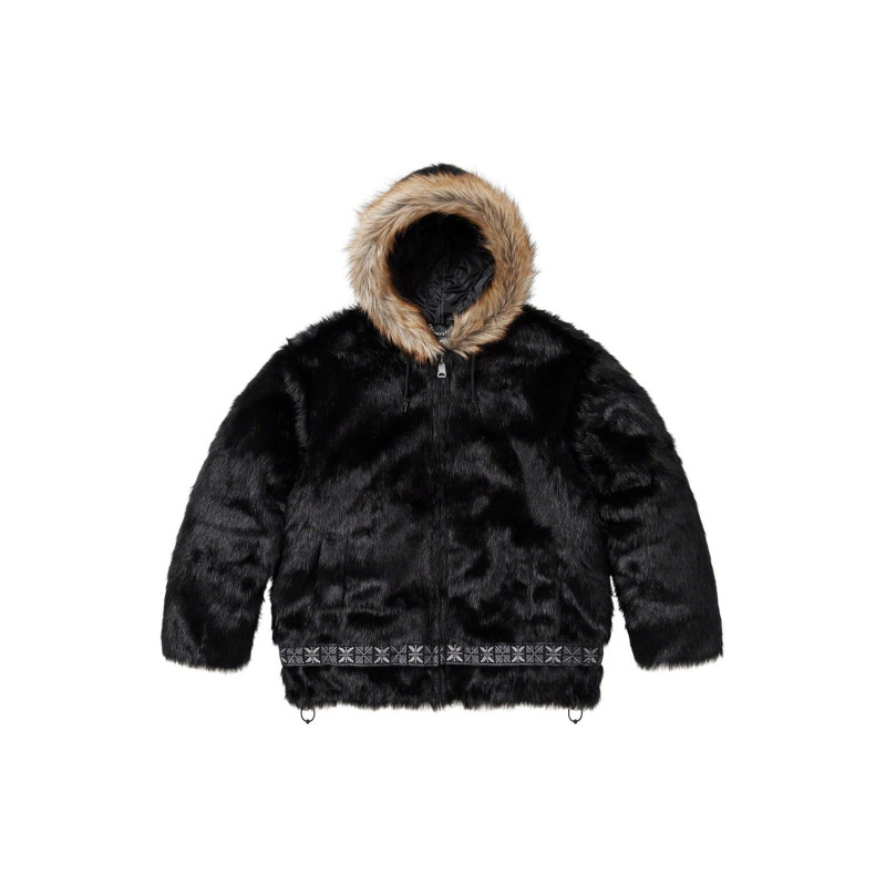 Supreme FW23 WEEK14 FAUX FUR PARKA
