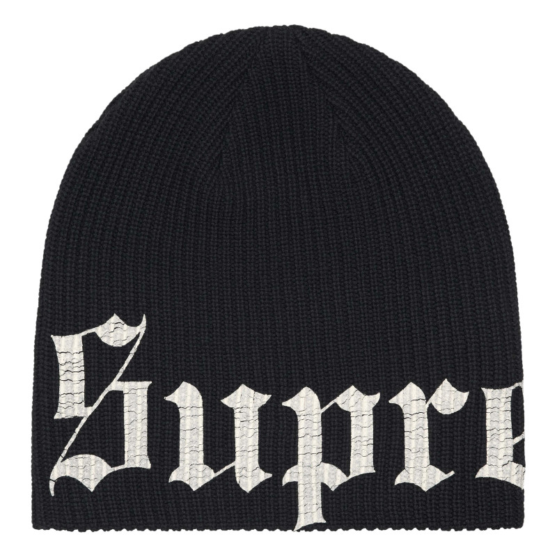 Supreme Old English Printed Beanie -