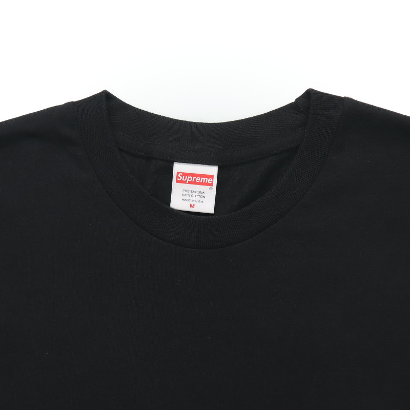 Supreme SS19 The Persistence of Memory Tee Black T