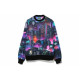 BAPE Neon Tokyo Crewneck
