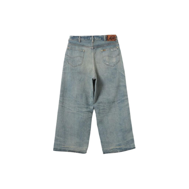 Lee x BEAMS Special order crash baggy denim pants