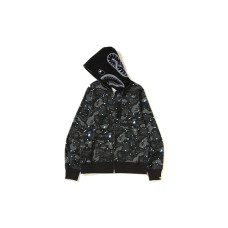 A BATHING APE Space Camo Shark Full Zip Hoodie 19