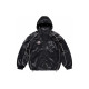 Supreme SS24 WEEK1 SATIN HOODED TRACK JACKET logo