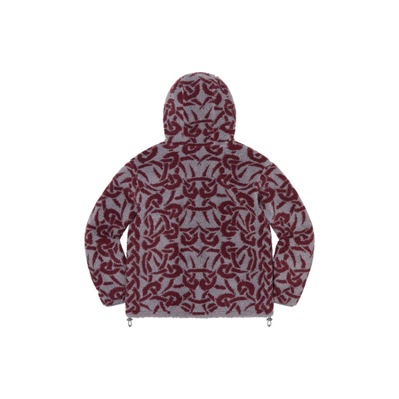 Supreme FW21 Week 7 x Fleece Hooded Celtic Knot Reversible Windstopper Jacket