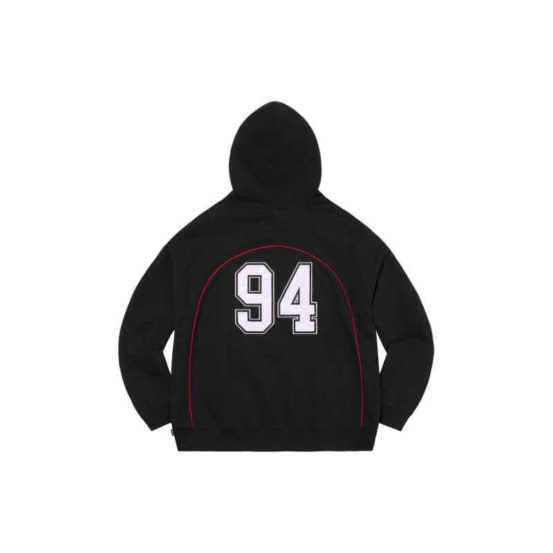 Supreme SS23 Week15 PIPING ARC HOODED SWEATSHIRT