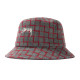 Stussy Brent Check Wool Bucket Hat