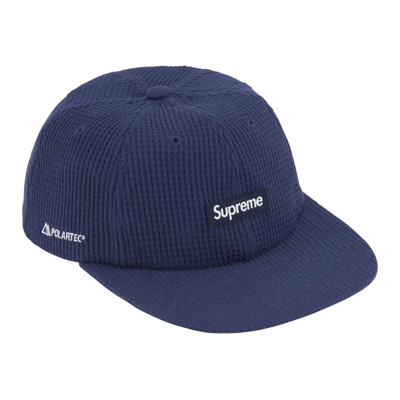 Supreme FW24 WEEK 9 Polartec Waffle Small Box 6-Panel -