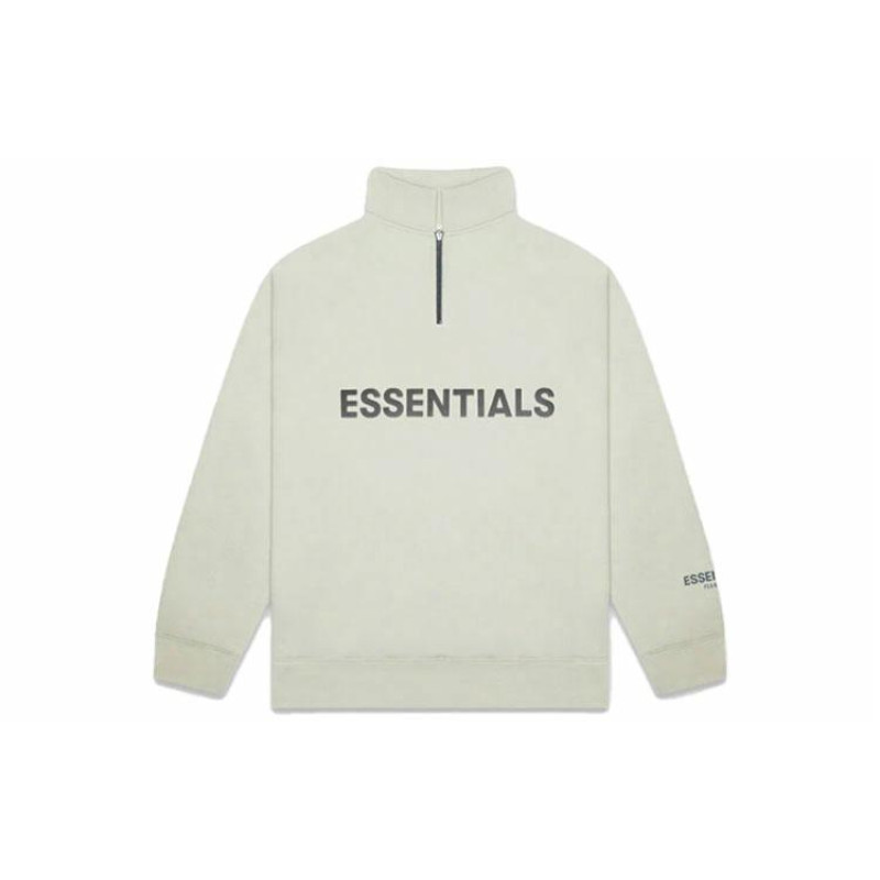 Fear of God Essentials FW20 Half Zip Pullover Sage