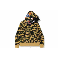 A BATHING APE 1st Camo Shark Full Zip Double Hoodie