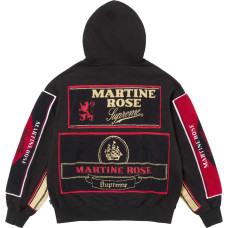Supreme x Martine rose FW24 WEEK4 Towel Zip Up Hooded Sweatshirt