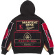 Supreme x Martine rose FW24 WEEK4 Towel Zip Up Hooded Sweatshirt