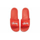 Stussy x Nike Benassi Habanero Red
