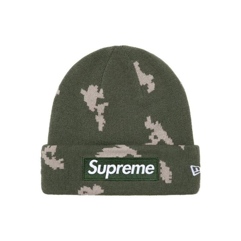 Supreme Week 16 New Era Box Logo Beanie