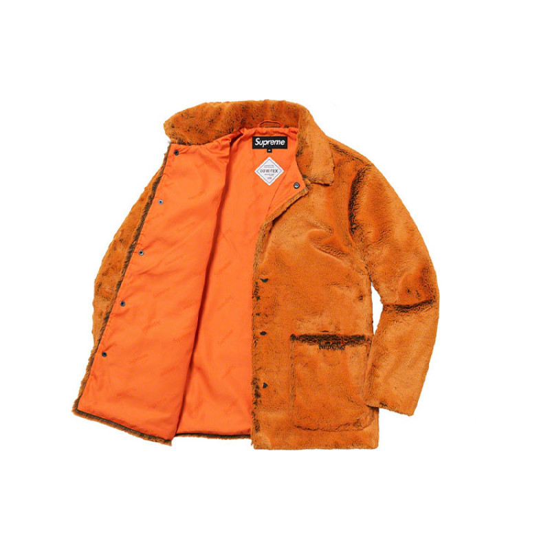 Supreme FW21 Week 3 2-Tone Faux Fur Shop Coat