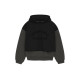 Fear of God Essentials SS24 Nylon Fleece Hooded Sweat InkJet Blk