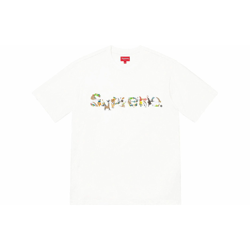 Supreme SS23 Week12 ANIMAL KINGDOM SS TOP LogoT