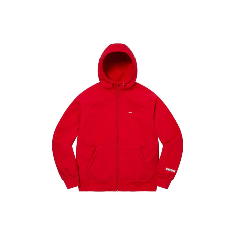 Supreme FW22 Week 18 x Gore-tex Windstopper Zip Up Hooded Sweatshirt Logo