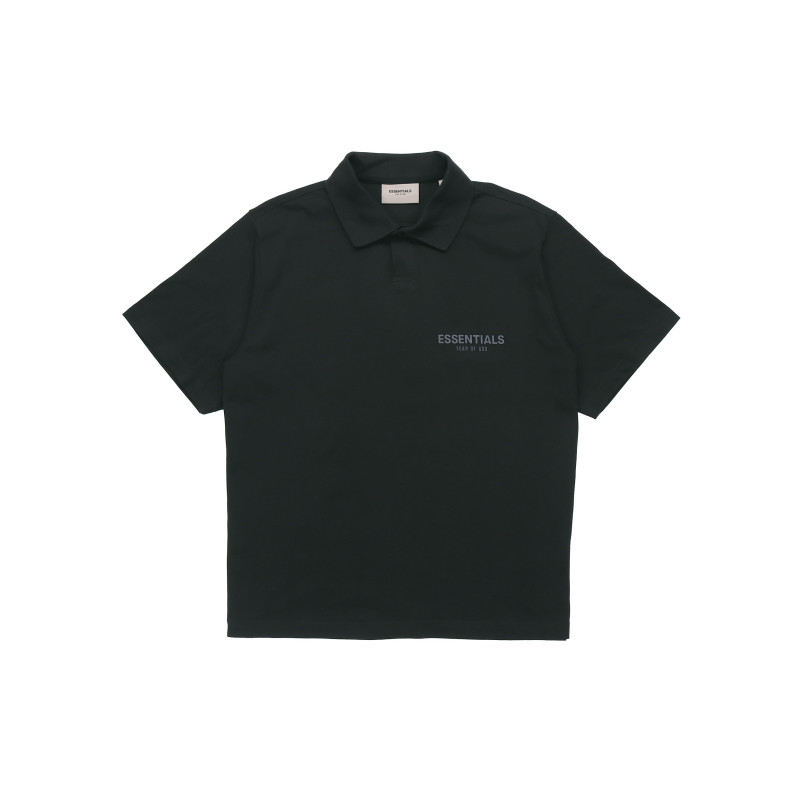 Fear of God Essentials FW20 Polo Shirt Black Polo
