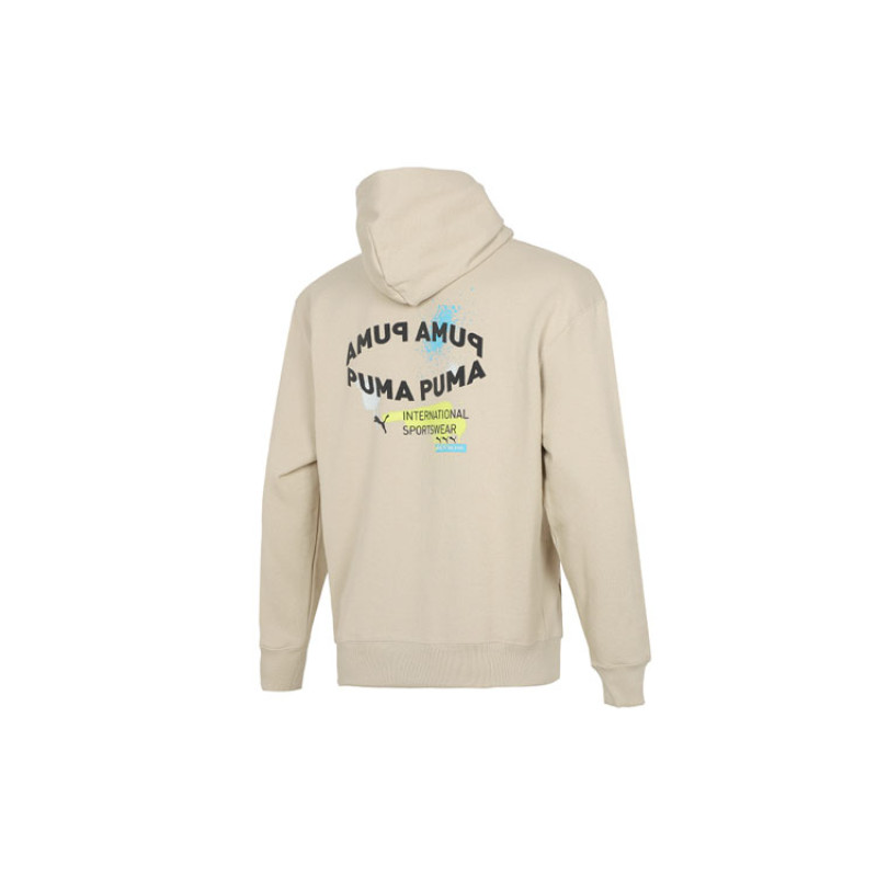 Puma Oversize Trend Graphic Hoodie Logo