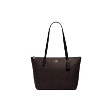 COACH Zip Top 30 PVC Tote