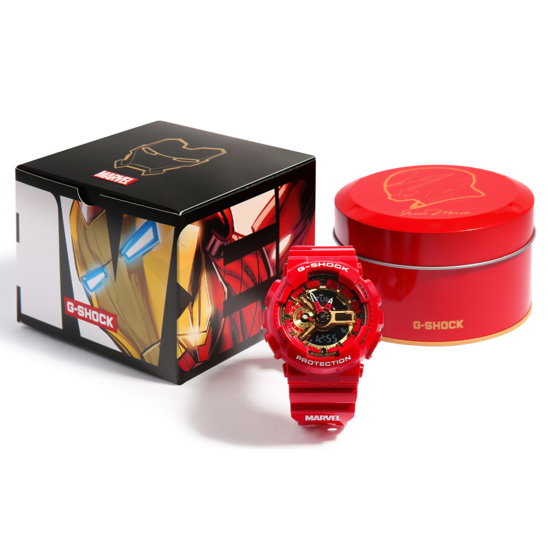 G-SHOCKX MARVEL GA-110IRONMAN-4PR