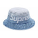 Supreme SS22 Week 5 Fade Jacquard Denim Crusher