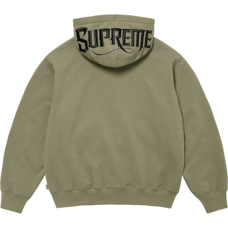 Supreme FW24 WEEK8 Mister Cartoon Zip Up Hooded Sweatshirt