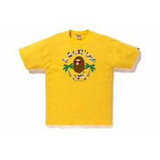 A BATHING APE LA CAMO COLLEGE TEE T