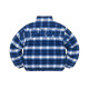 Supreme FW22 Week 8 Flannel Reversible Puffer Jacket Logo