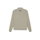 Fear of God Essentials SS21 Pull-Over Mockneck Moss Logo