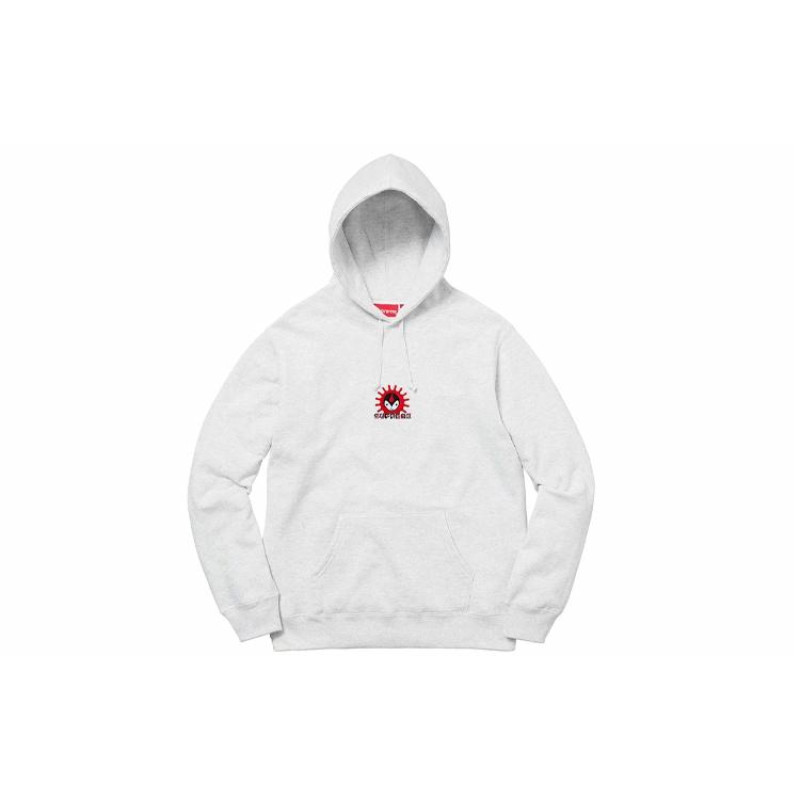 Supreme FW18 Vampire Hooded Sweatshirt Ash Grey