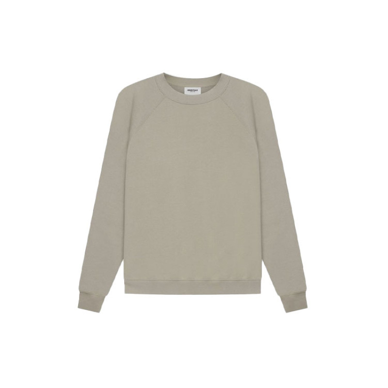 Fear of God Essentials SS21 Pull-Over Crewneck Moss Logo