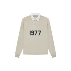 Fear of God Essentials 1977 SS22 Rugby Wheat Polo