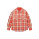 Supreme SS24 WEEK1 QUILTED FLANNEL SNAP SHIRT