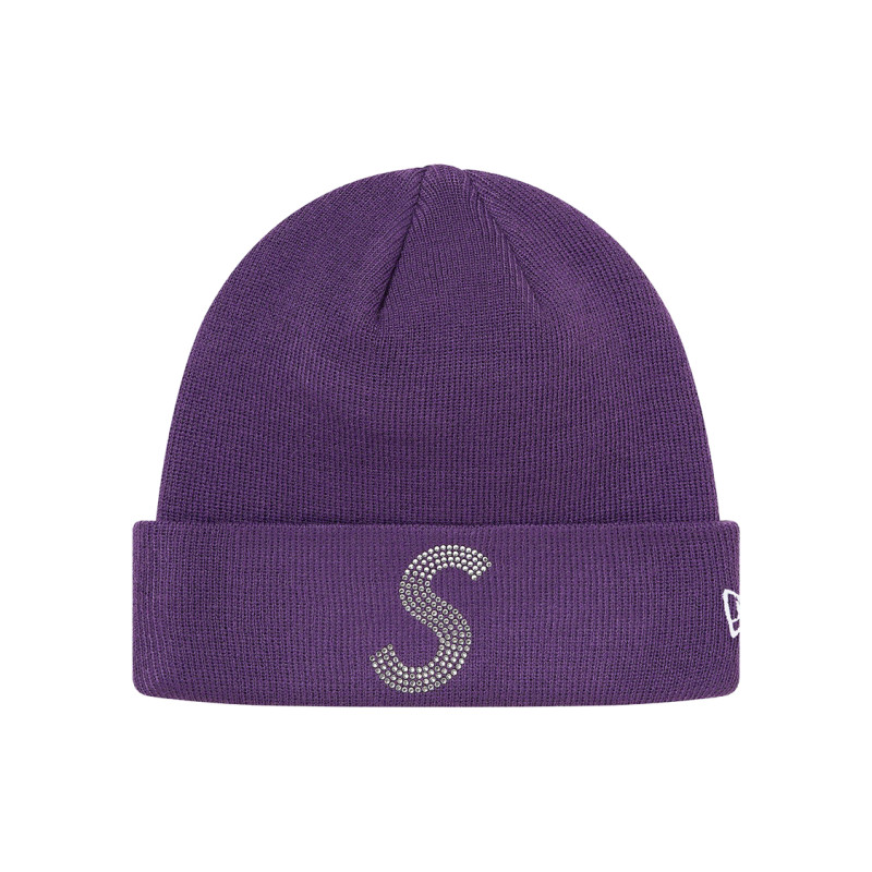 Supreme Week 6 New Era Swarovski S Logo Beanie