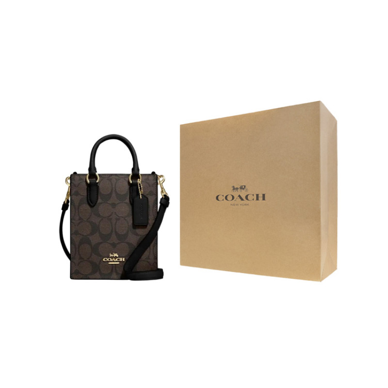 COACH NorthSouth 17 LogoTote