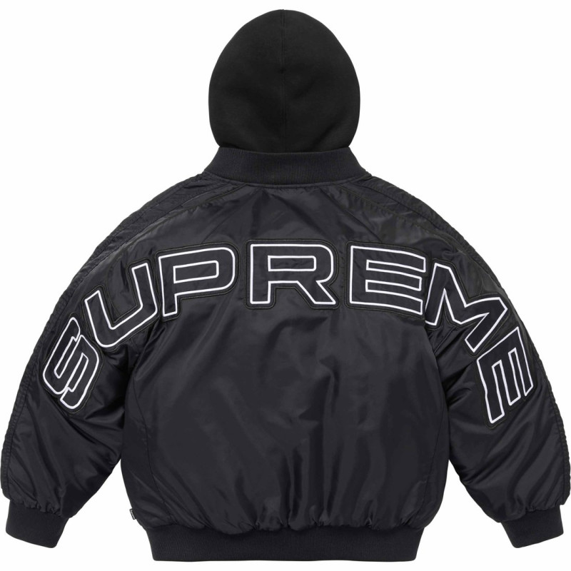 Supreme SS24 WEEK14 HOODED STADIUM JACKET