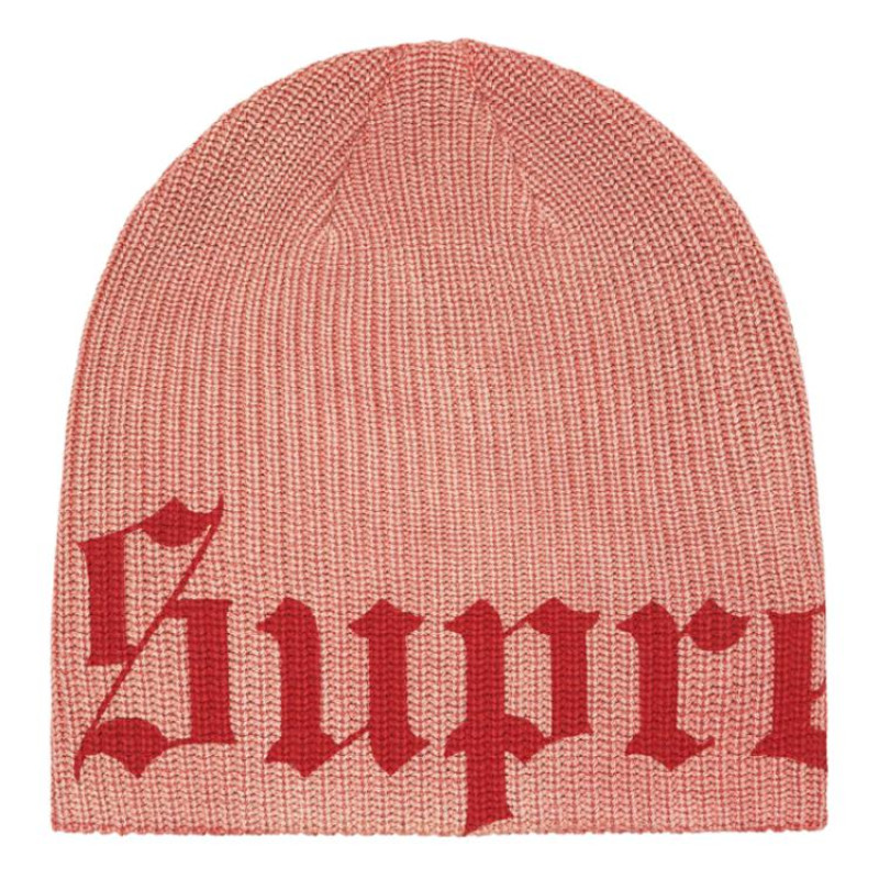 Supreme Old English Printed Beanie -