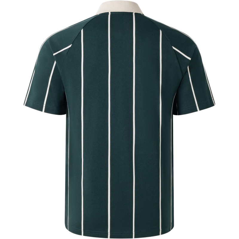 adidas TIRO STRIPE HEAVY JERSEY TEE logoPolo