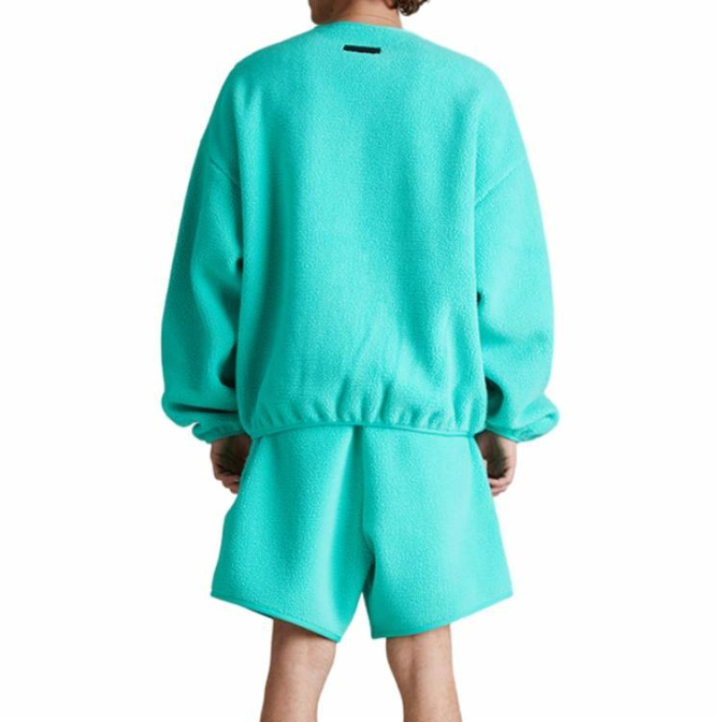 Fear of God Essentials Crewneck Sweater SS24 Mint Leaf