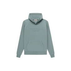 Fear of God Essentials SS23 Waffle Raglan Hoodie Sycamore Logo