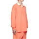 Fear of God Essentials FW22 1977 Henley Rugby in Coral Polo